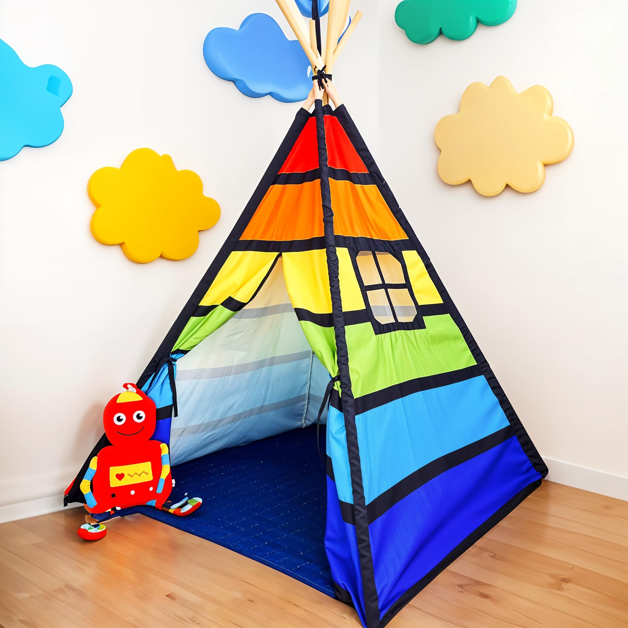 Nubuni Tenda Indiana Teepee per Bambini