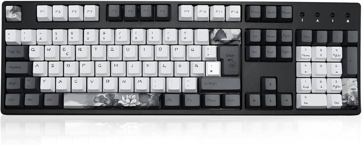 Molgria Ink Lotus - Set 140 Tasti PBT OEM - immagine 6