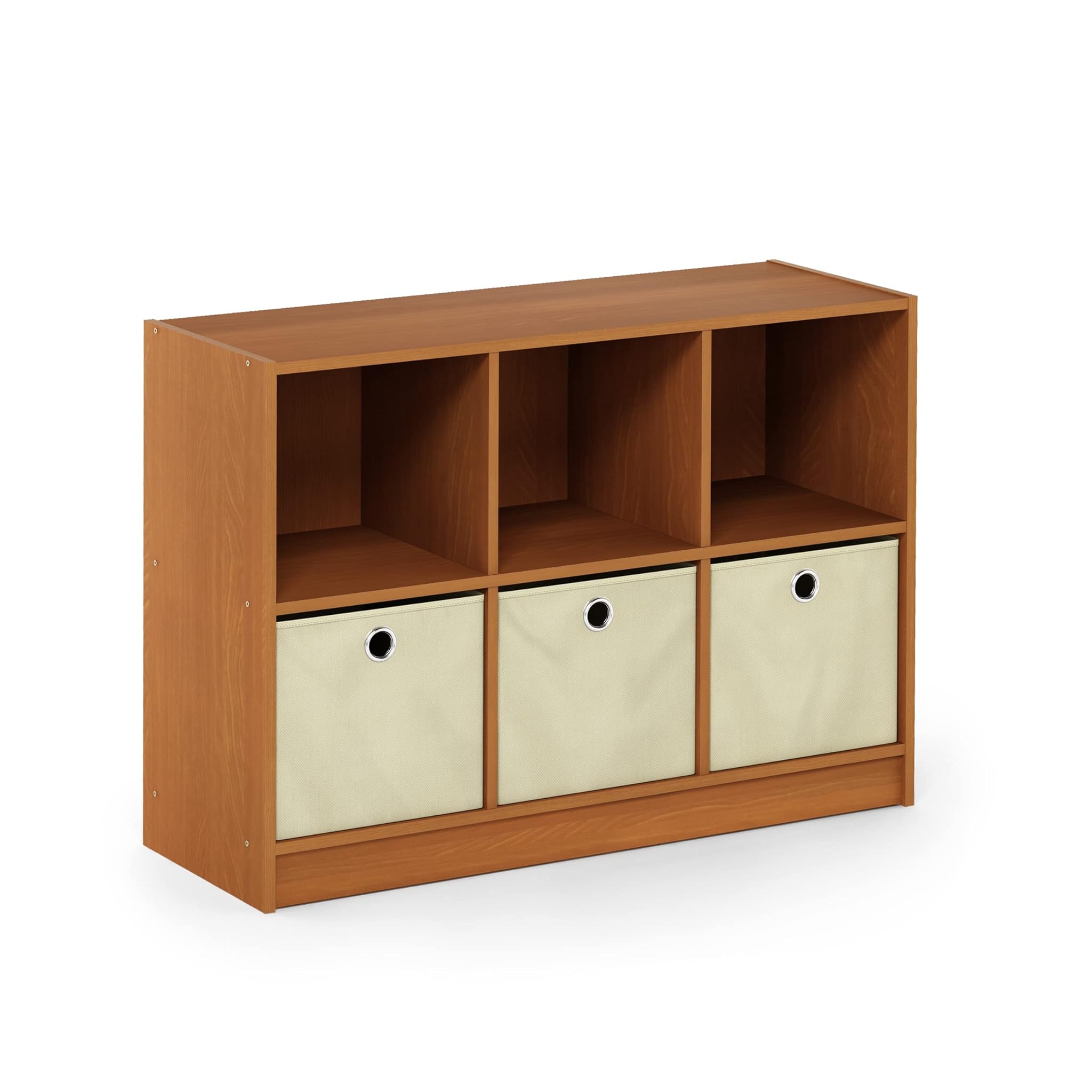 Furinno Librerie, Legno, Light Cherry, 6