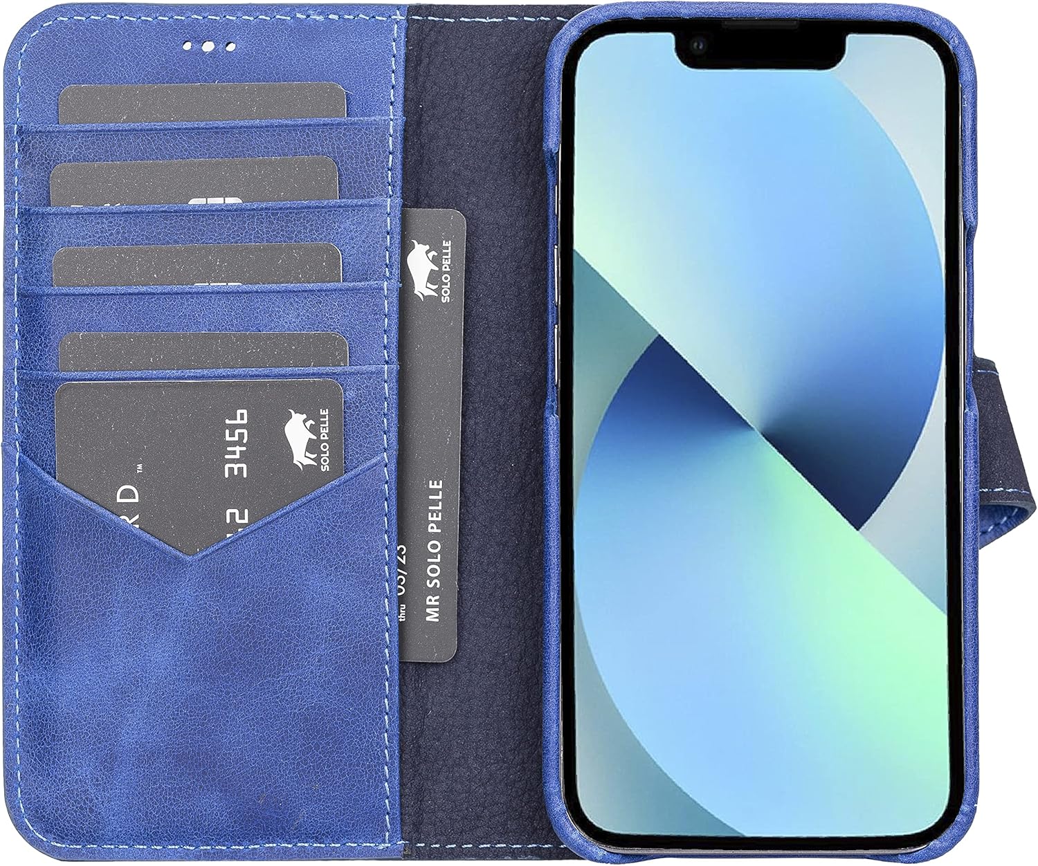 Solo Pelle Custodia Rimovibile per iPhone 13 Pro - immagine 2