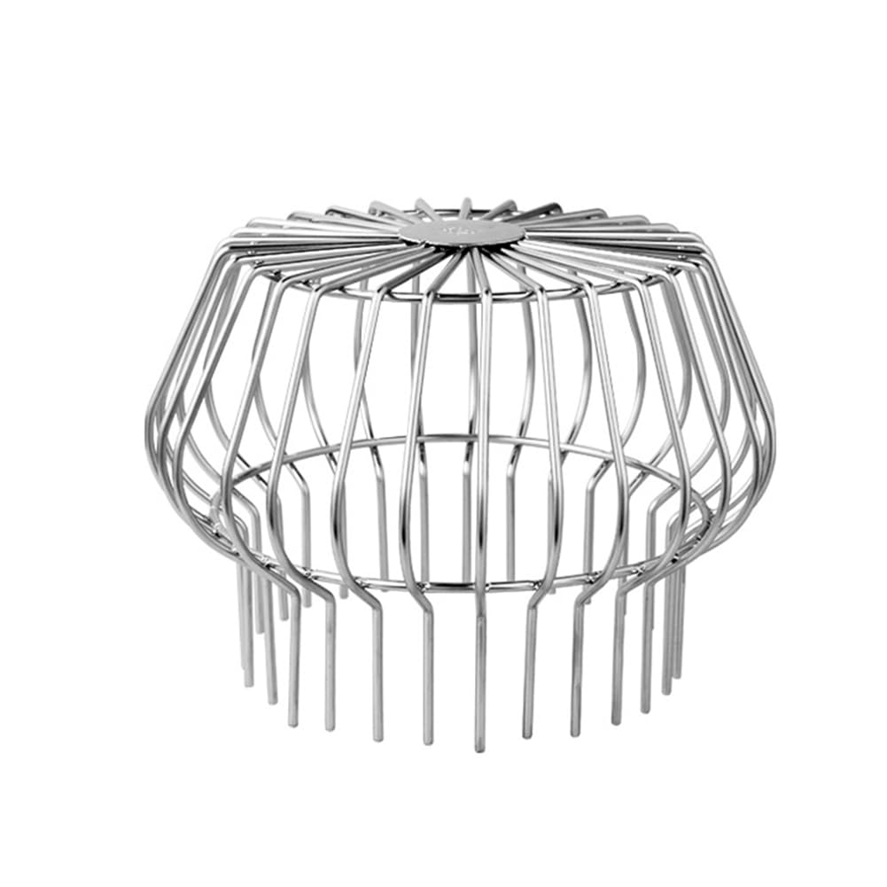 Protezione per grondaia in metallo, in acciaio, espandibile, filtro per foglie, per fermare muschio, fango, palline (200#)