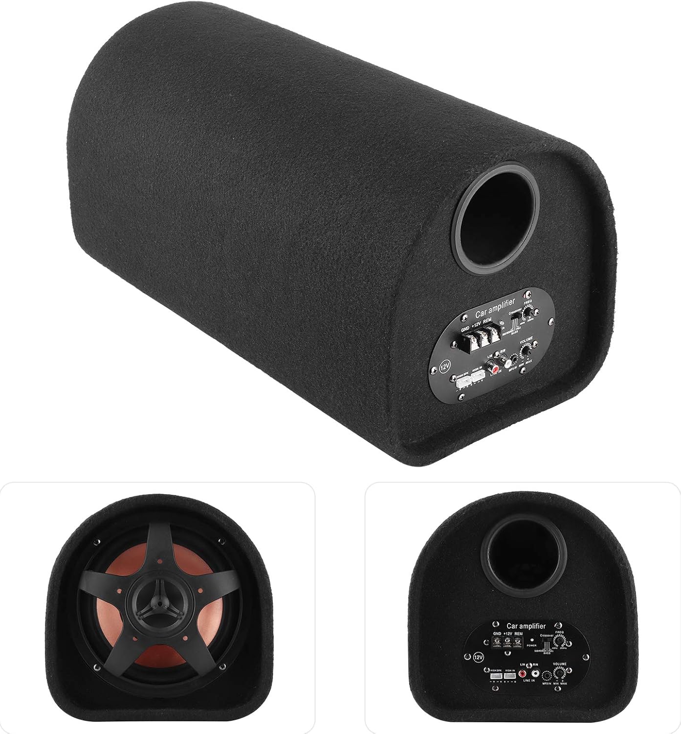 Subwoofer Auto 12V con Amplificatore - immagine 8