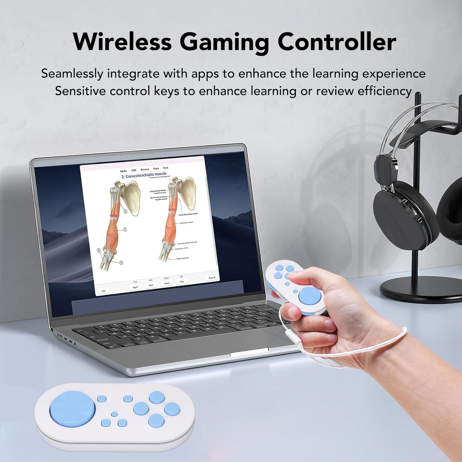 Controller Bluetooth Wireless Anki RGB, Blue | Pusokei | Velz