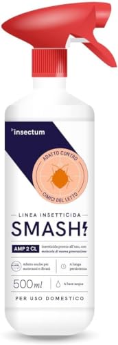 SMASH Insetticida Cimici da Letto Spray 500ml