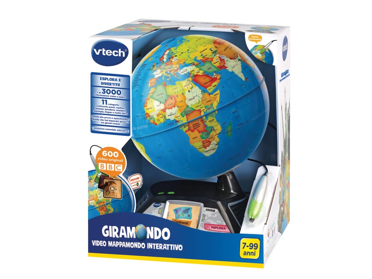 Vtech Giramondo - Video Mappamondo Interattivo