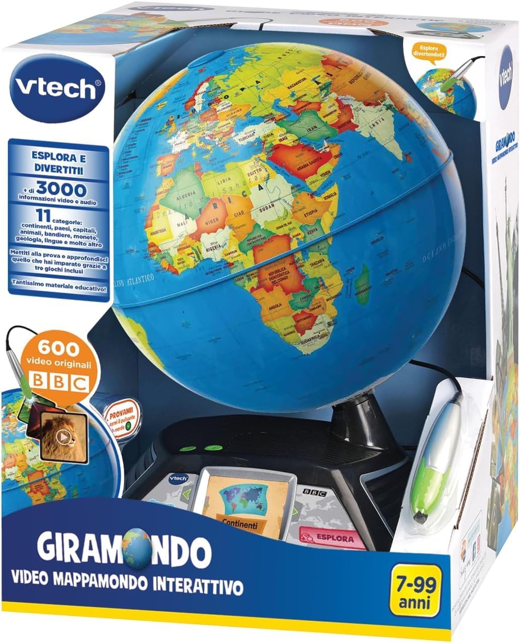 Vtech Giramondo - Video Mappamondo Interattivo - immagine 2