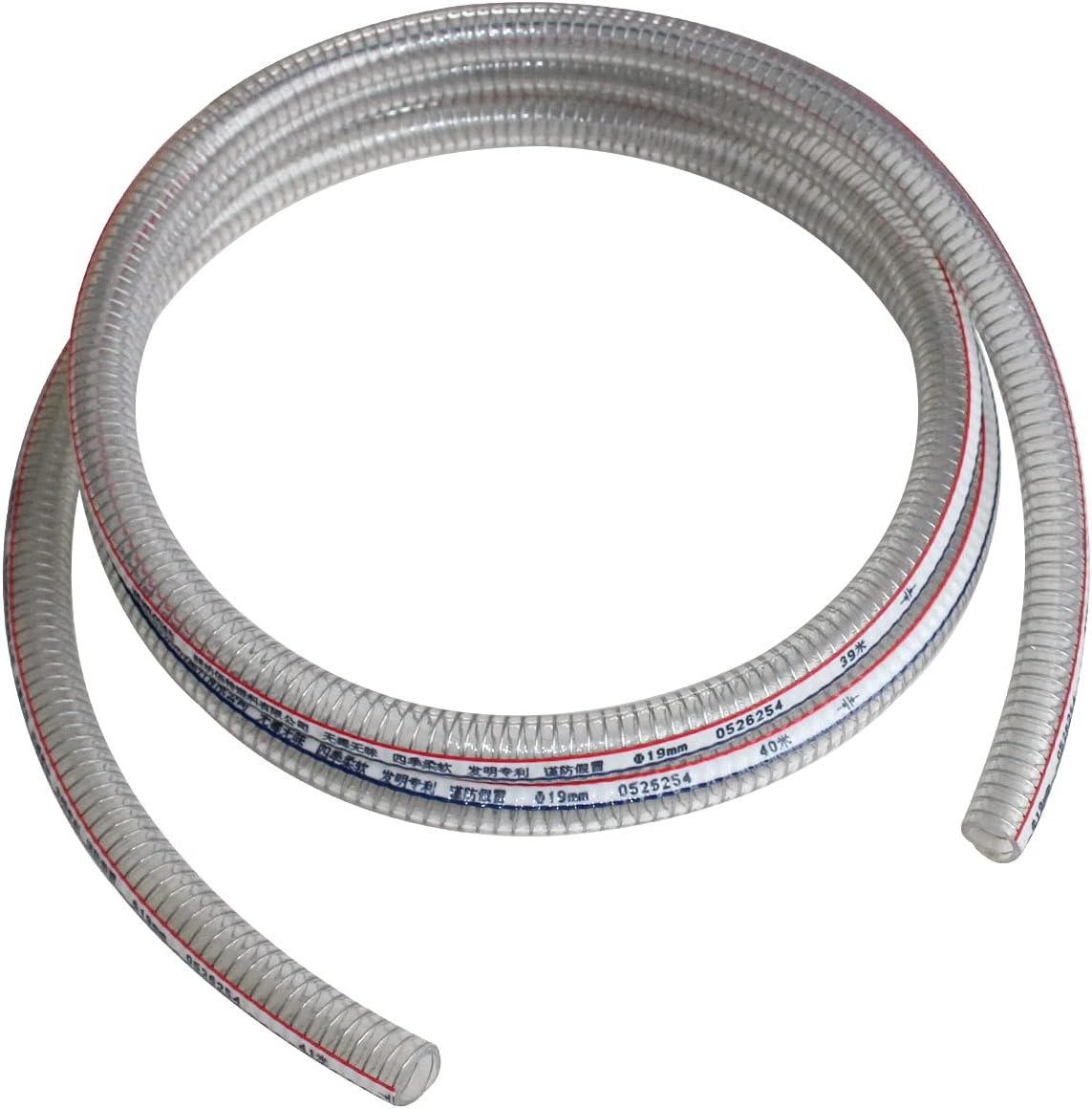 Tubo Rinforzato Trasparente Flessibile 4m 7m - immagine 1