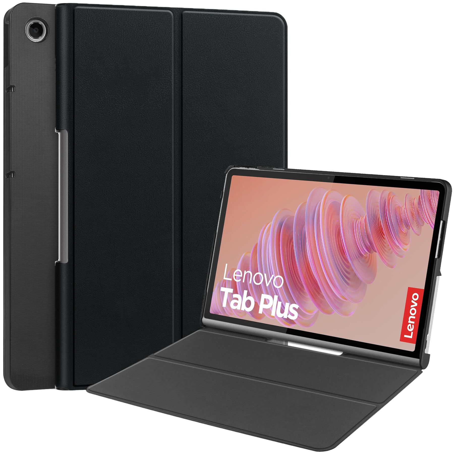 Vakarey Cover Ultrasottile per Lenovo Tab Plus 11.5" 2024, Nera