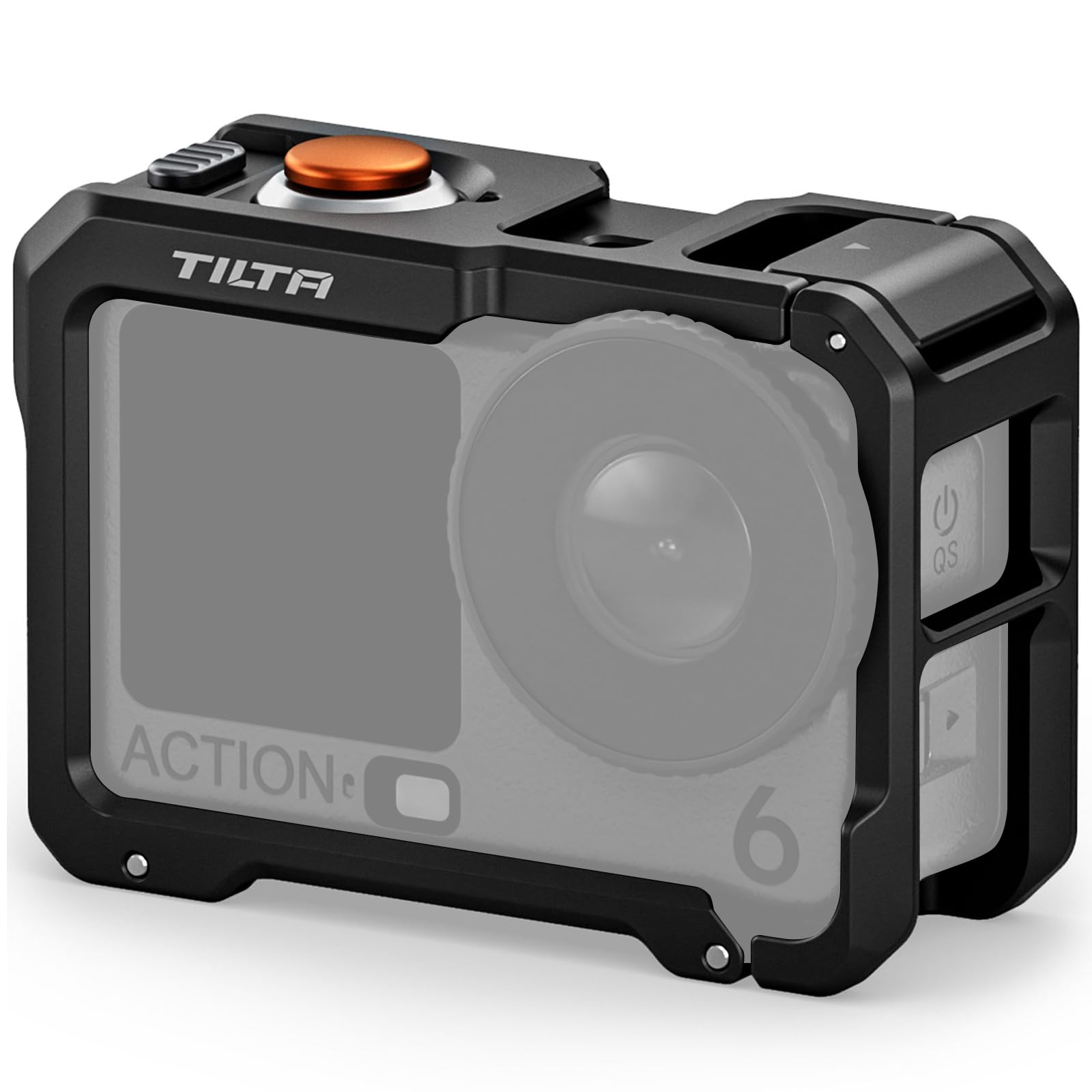 Tilta Action 6 Cage - Gabbia Completa per DJI Osmo Action 6, Nero