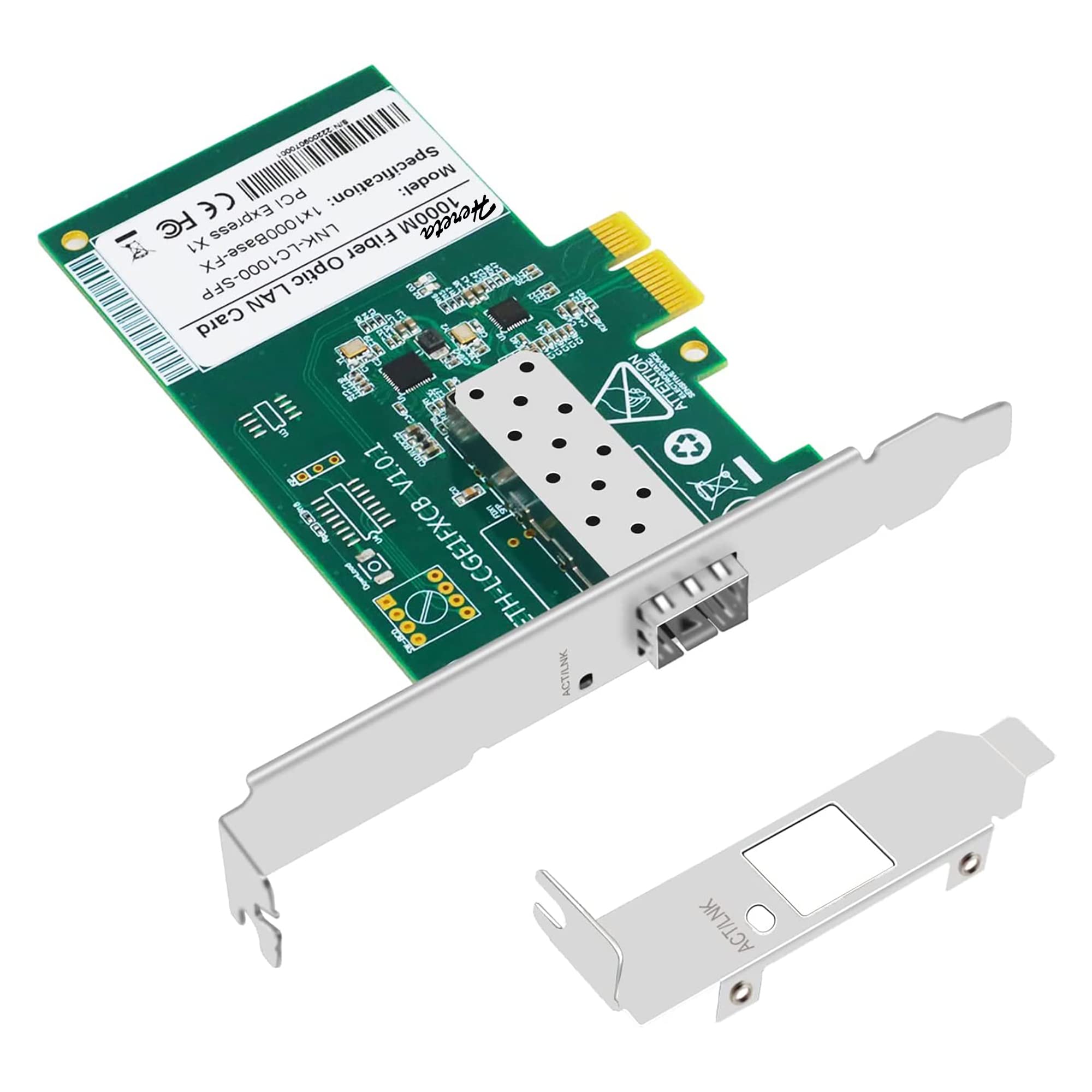 Scheda di Rete Gigabit Ethernet PCIE NIC con Porta SFP