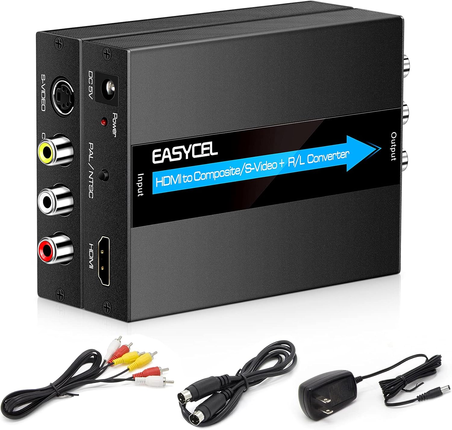 Easycel Convertitore da HDMI a S-video RCA - immagine 1