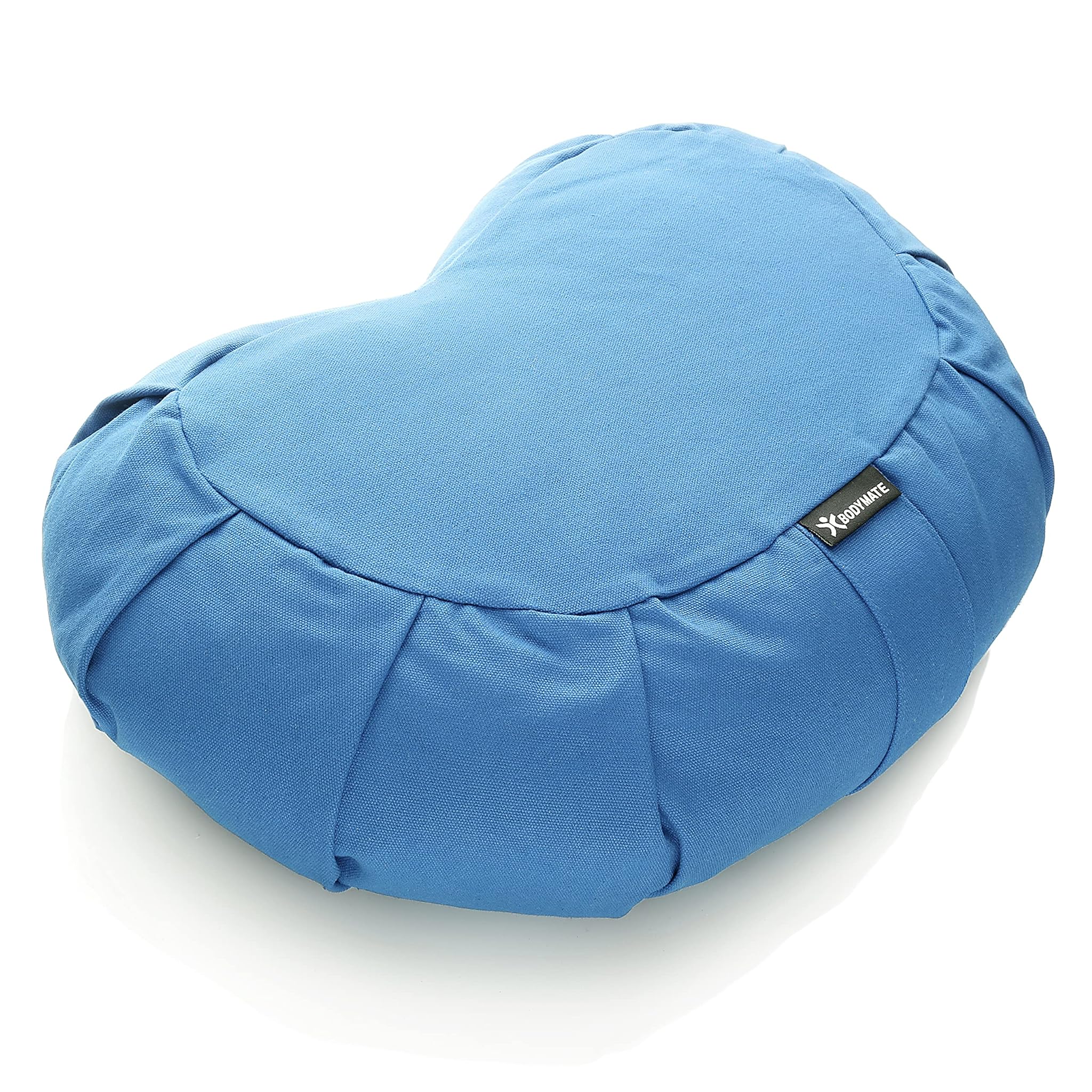 Bodymate Cuscino Yoga Meditazione Mezzaluna 42x30x15 cm