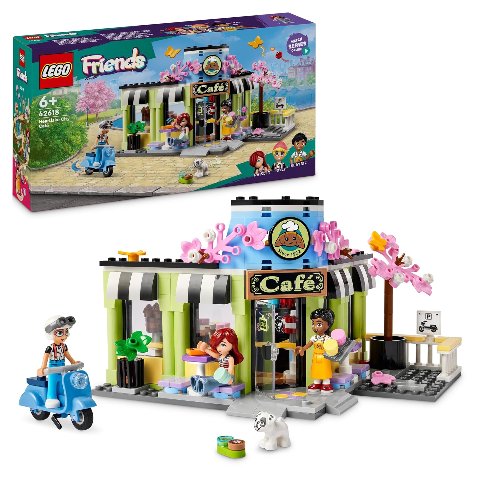 Lego Friends Caffè di Heartlake City 42618