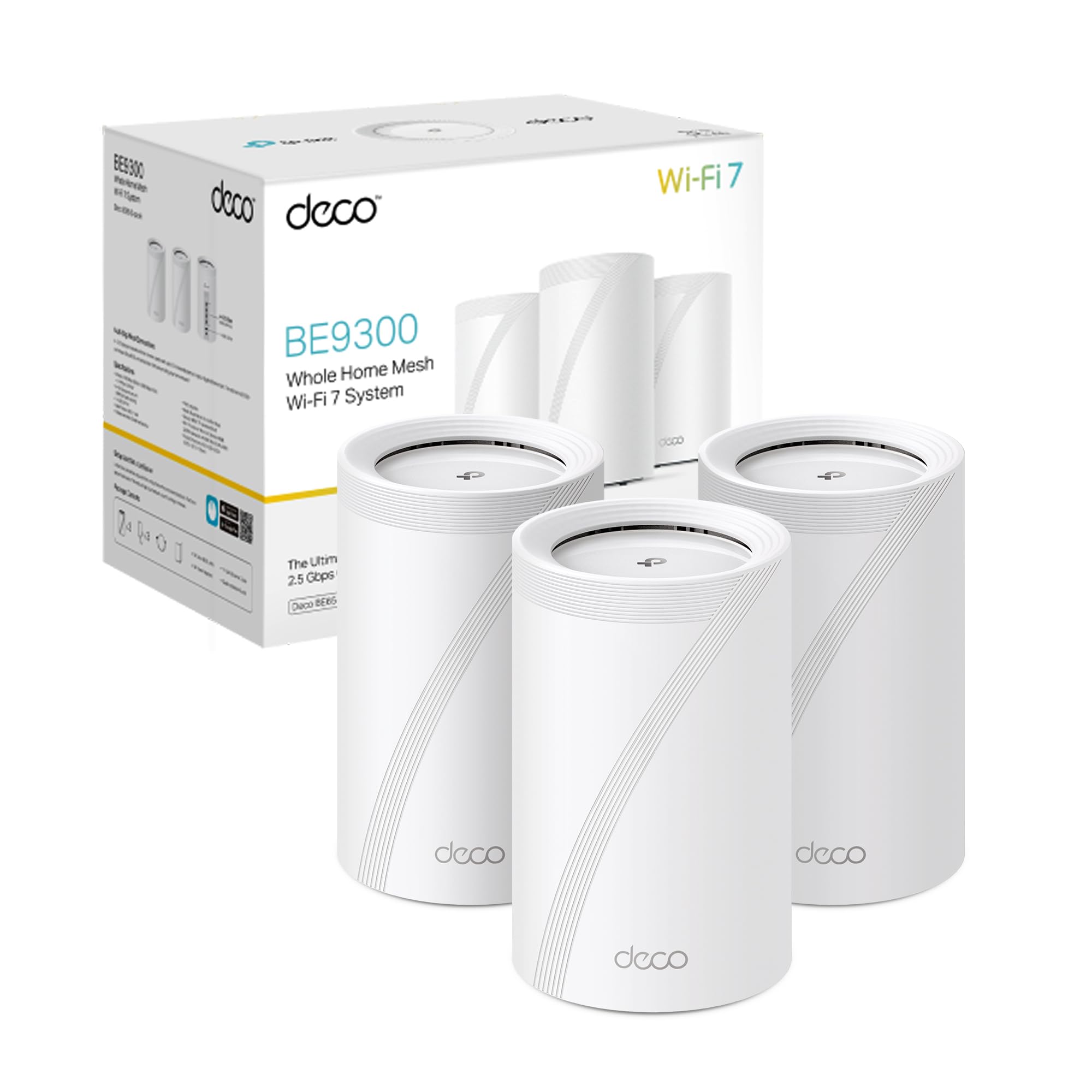 Tp-link WiFi 7 Deco BE65 (3-pack) - Router Mesh Tri-Band