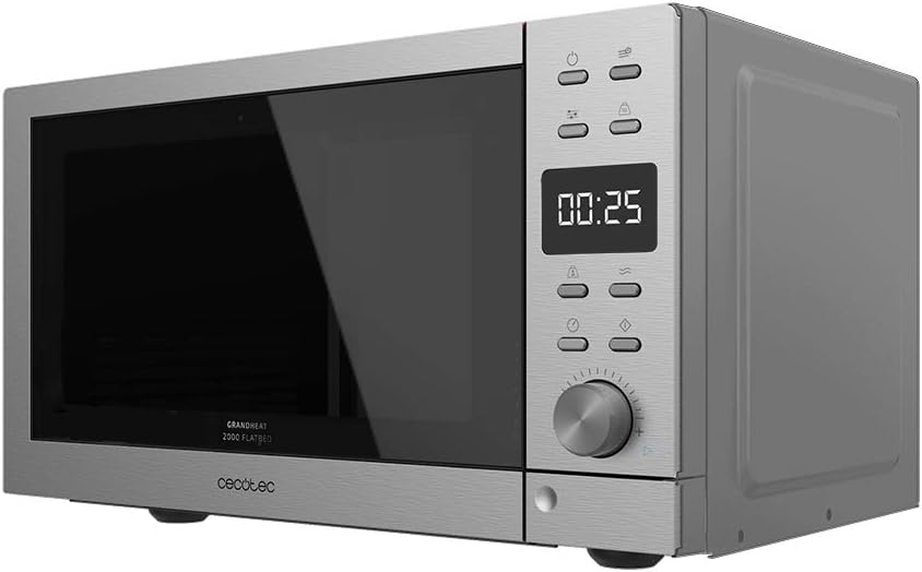 Cecotec Forno Microonde 23L 800W, Piatto Bianco