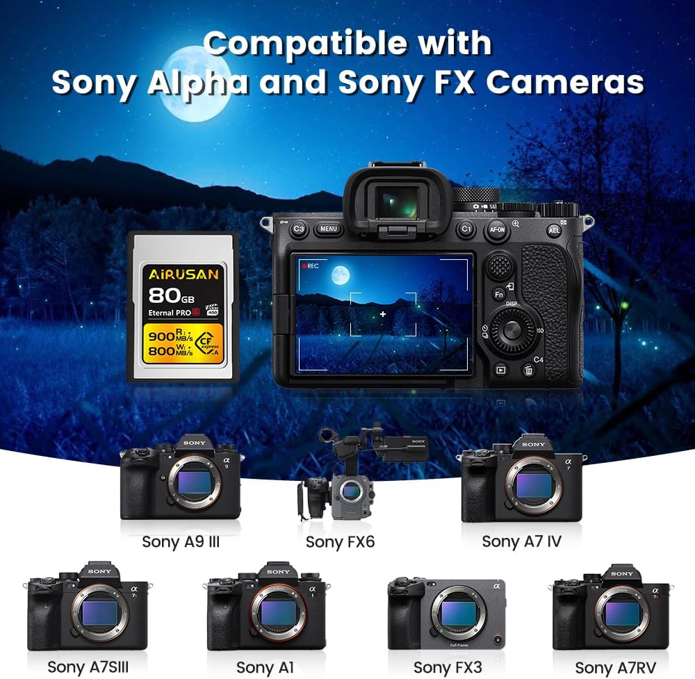 CFexpress Type A Card 80GB 900MB/s - immagine 5