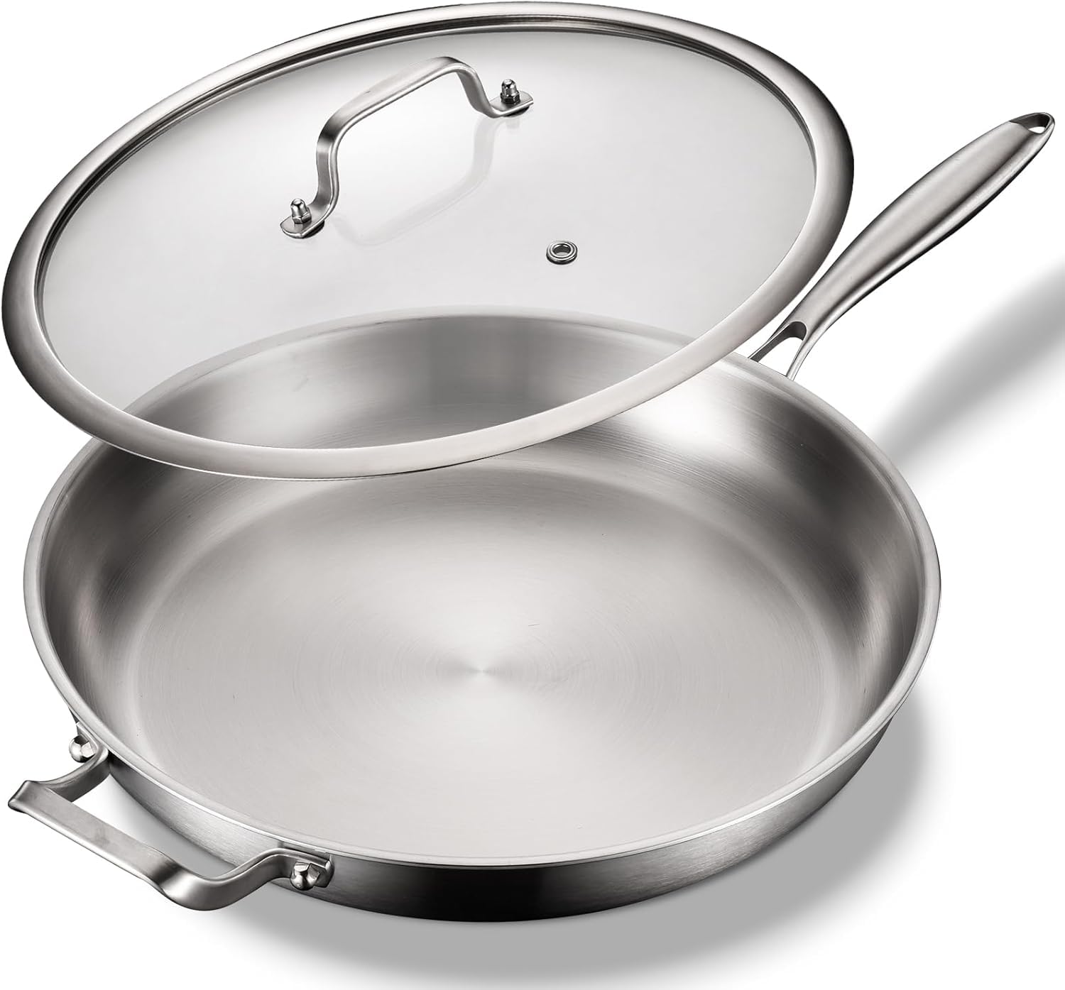 Padella Acciaio Inox 36 cm 3 Strati