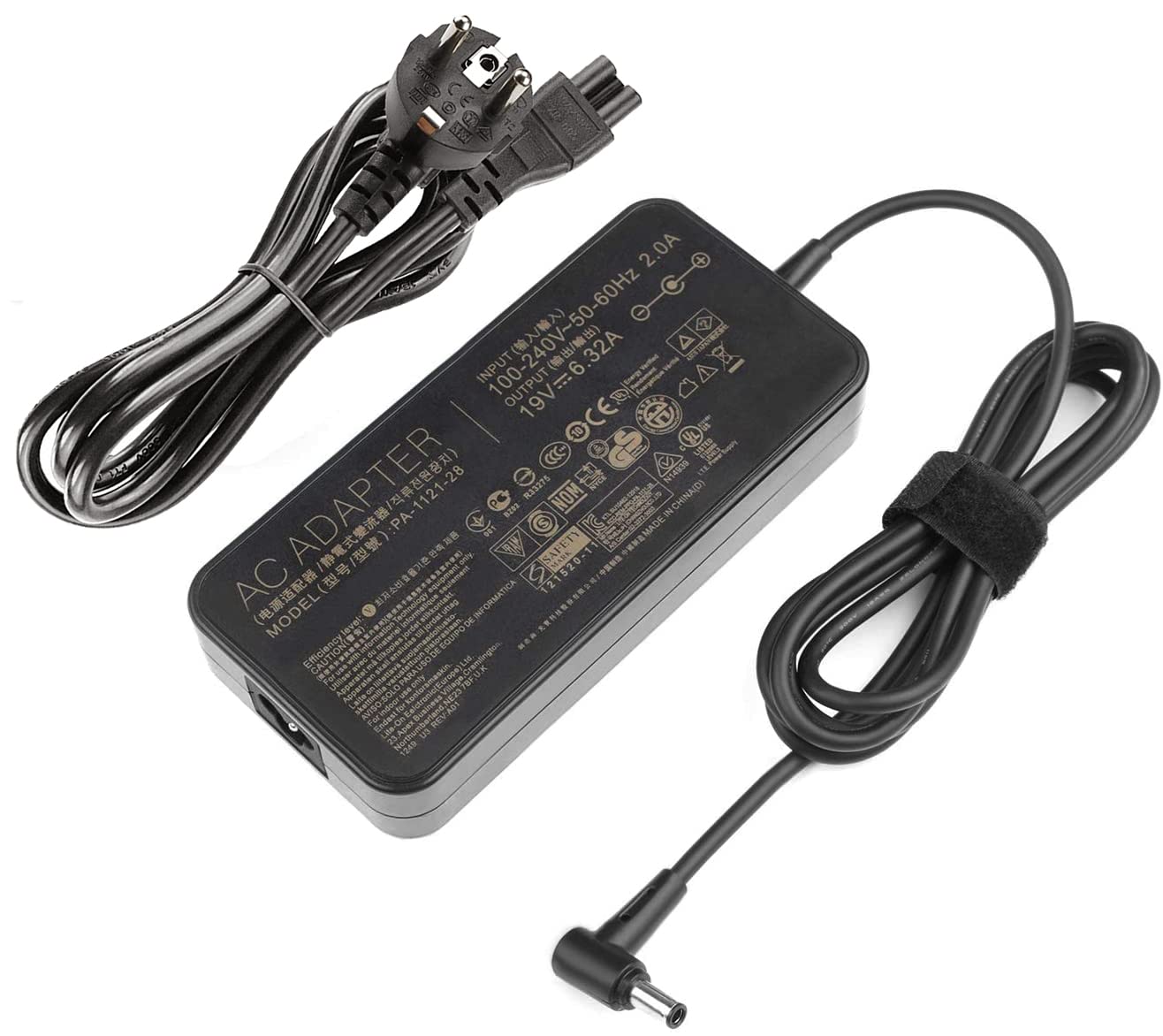 Adattatore Caricabatterie CA 19V 6.32A 120W per ASUS