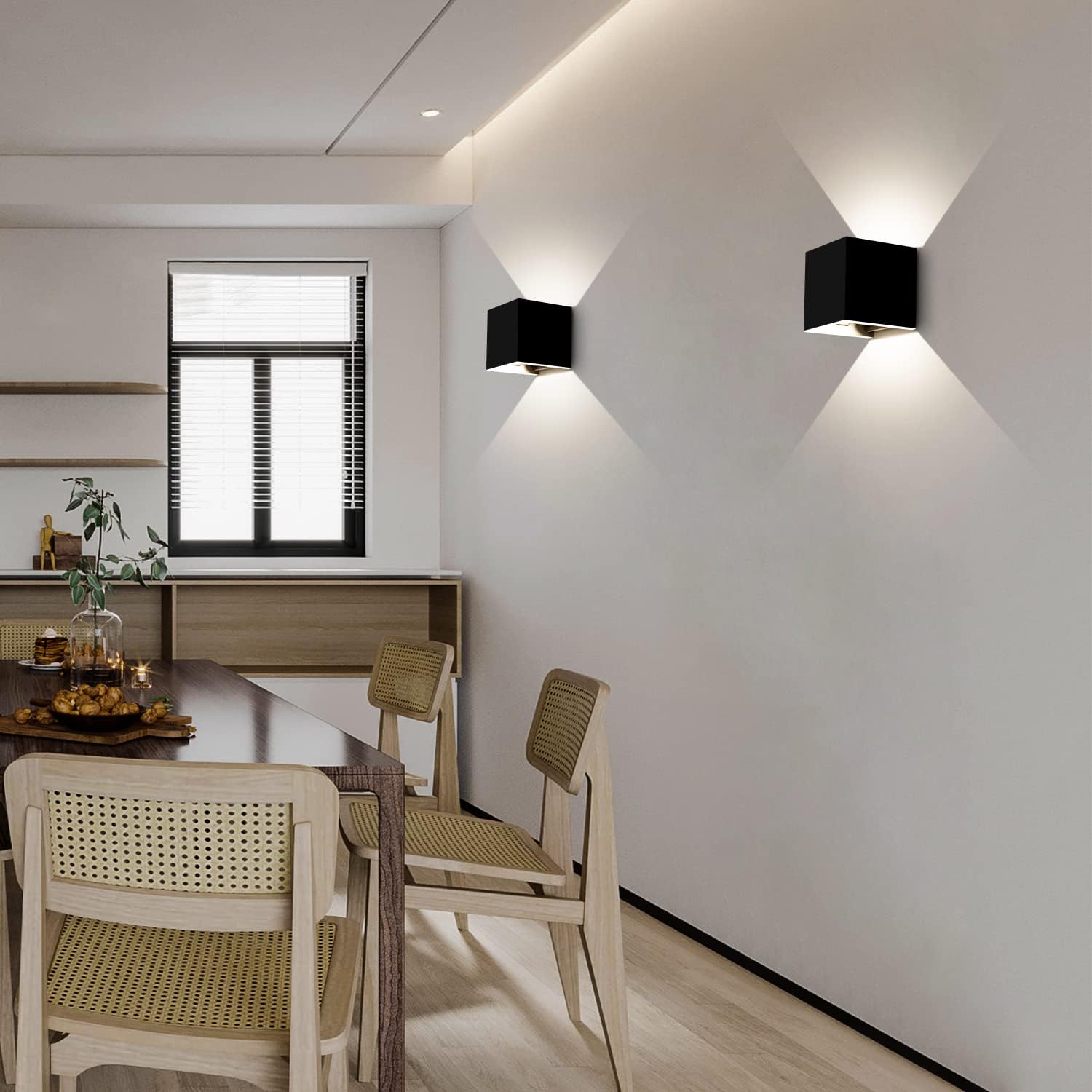 Ledmo Applique da Parete Interno/Esterno 12W (4 Pezzi) - immagine 7