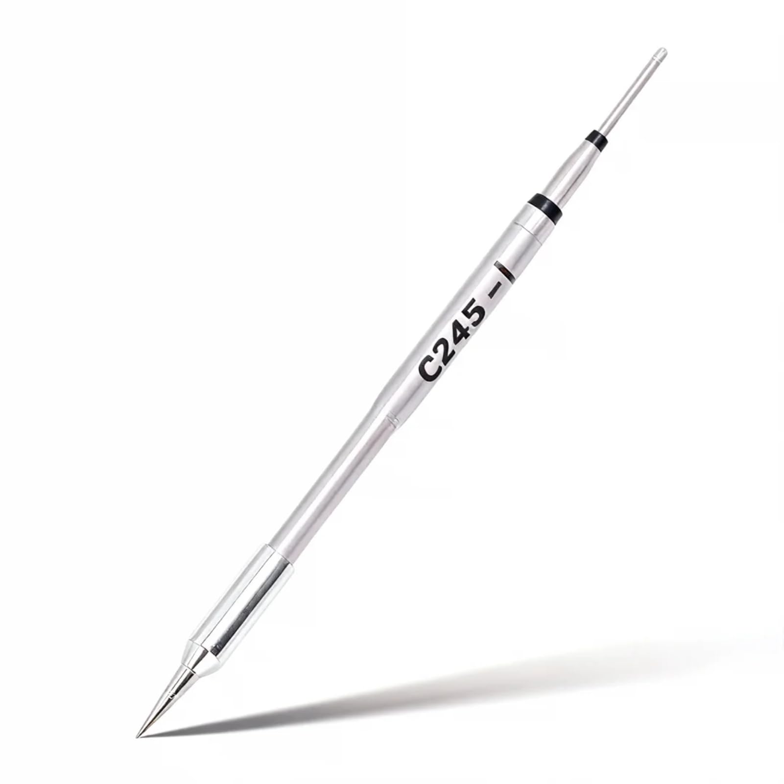 Punte per Saldatura in Lega e Rame C245 Punte Saldatore Stagno di Ricambio T245 Manico Universale per Stazione di Saldatura JBC(245-I)