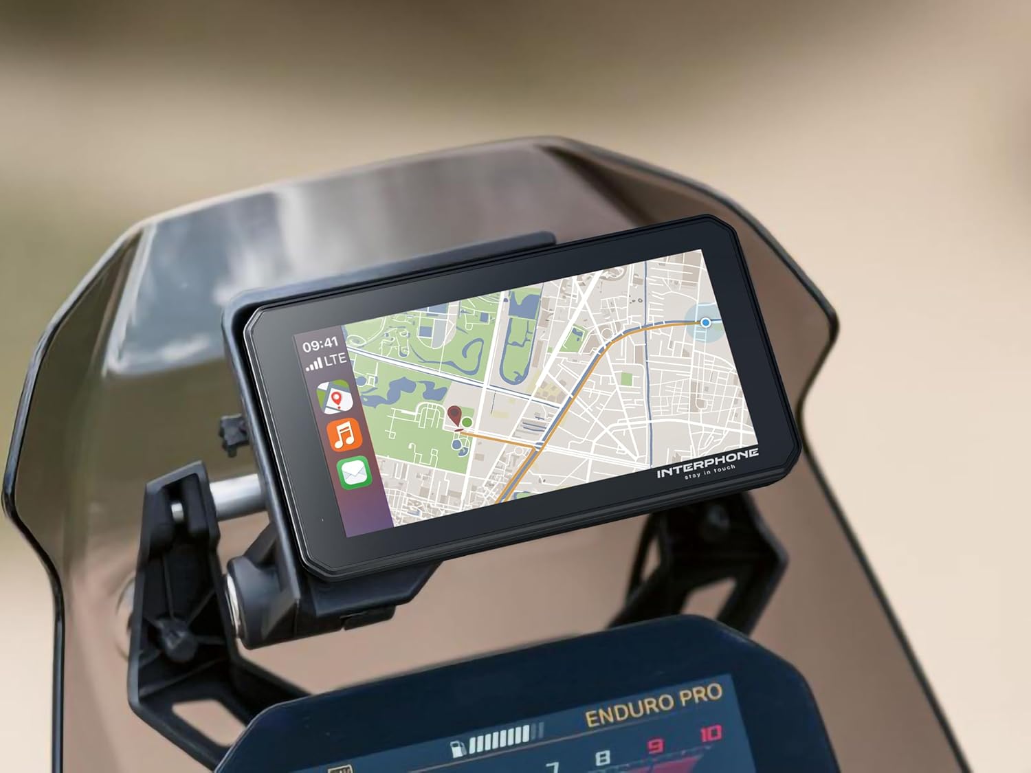 Interphone SYNC55B - Smart Display Moto BMW 5,5" - immagine 3