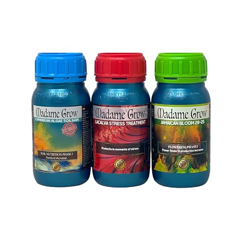 Madame Grow - Kit Fertilizzanti ECO NPK (3x250ml)