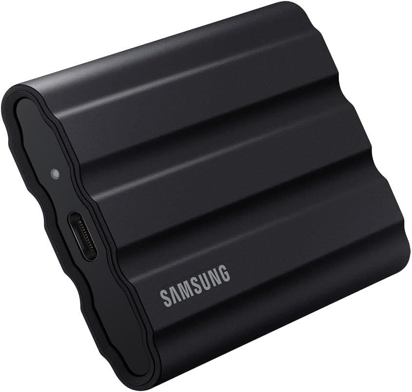 Samsung MU-PE1T0S/EU T7 Shield SSD Portatile 1TB, Nero - immagine 1