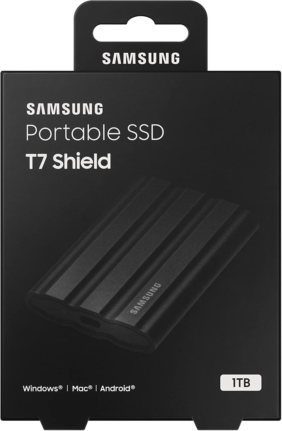 Samsung MU-PE1T0S/EU T7 Shield SSD Portatile 1TB, Nero - immagine 8