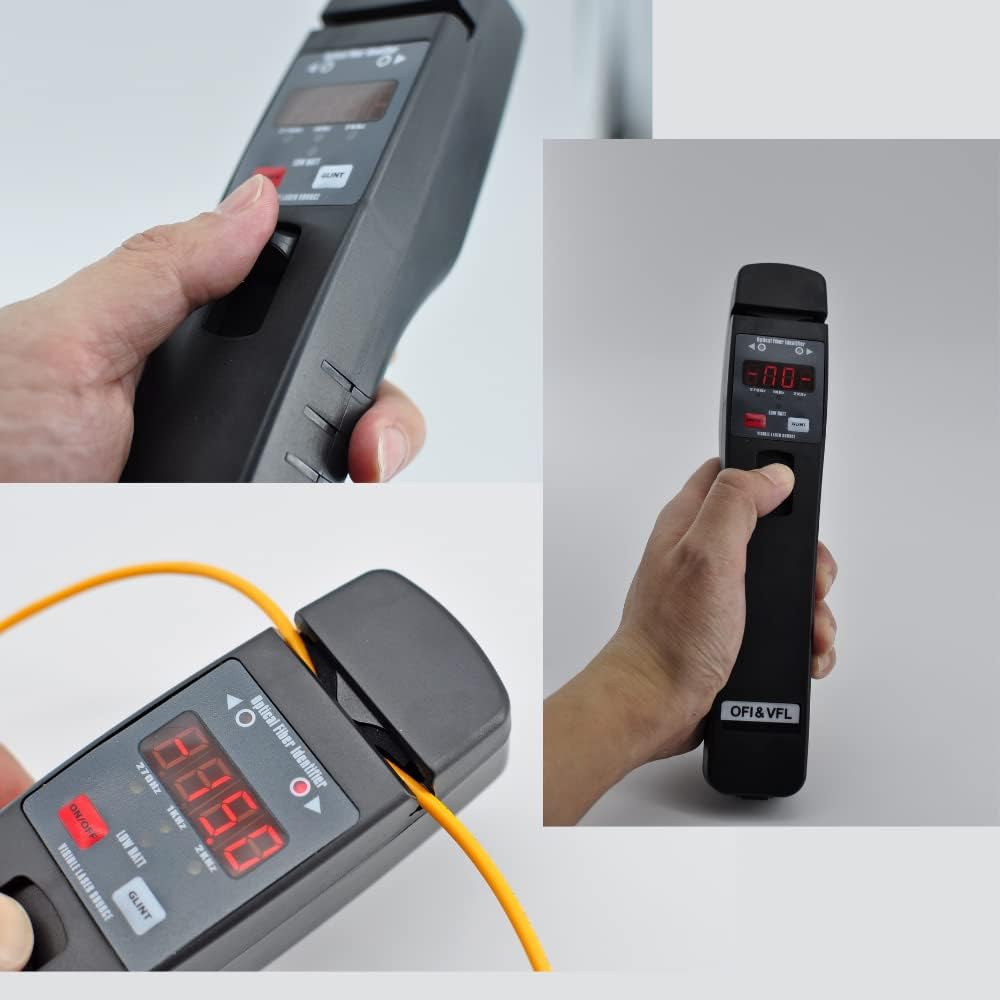 Qiirun TMOFI401 - Live Fiber Optical Identifier con VFL - immagine 2