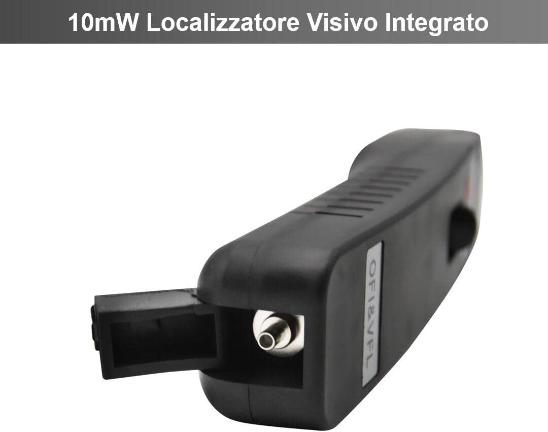 Qiirun TMOFI401 - Live Fiber Optical Identifier con VFL - immagine 6