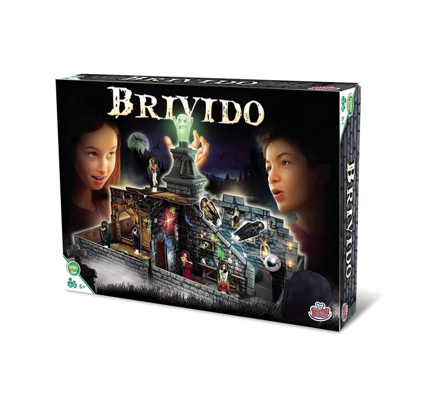 Grandi Giochi BRIVIDO - Gioco da Tavolo 6 Giocatori