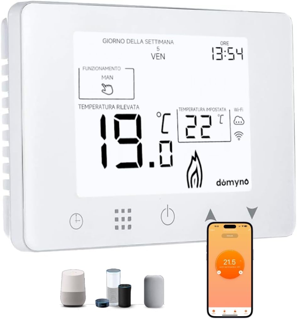CRONOTERMOSTATO WIFI Programmabile Smart con App - immagine 1