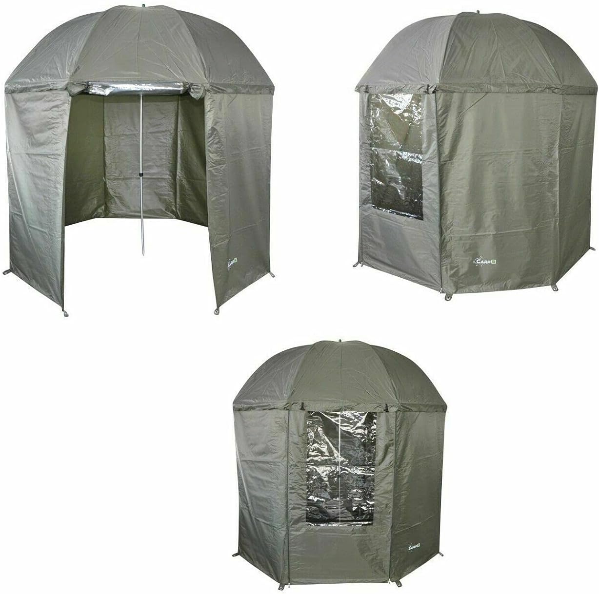 Carp On Ombrello da Pesca 2,5m con Finestra - immagine 1