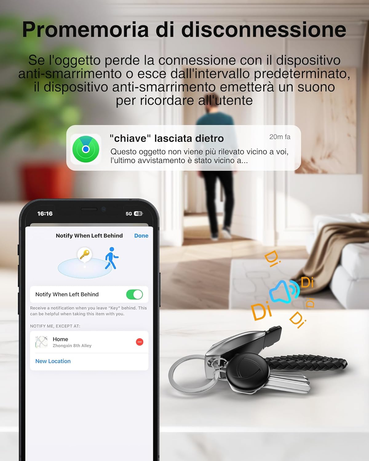 Localizzatori GPS Smart Tracker Tag (2 Pezzi) - immagine 4