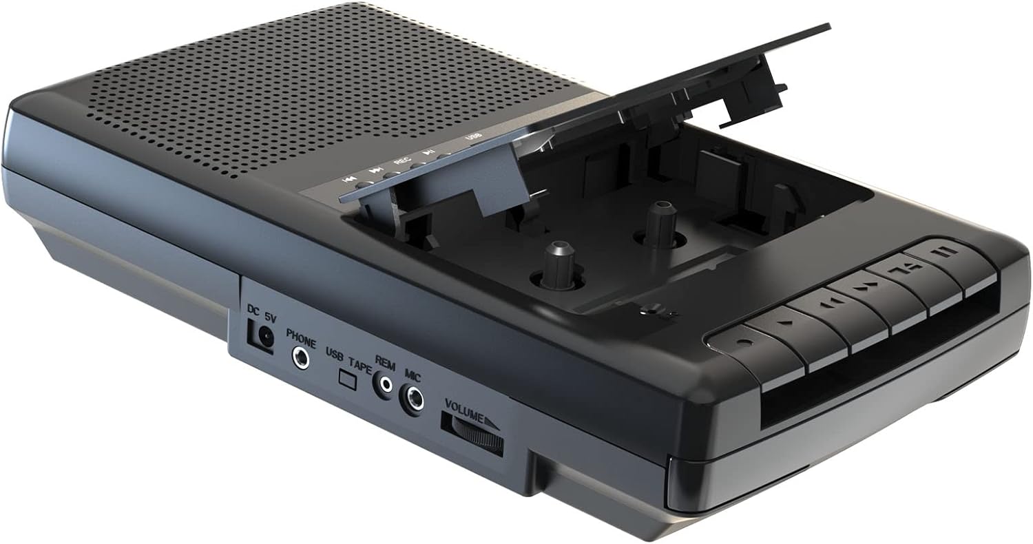 Registratore Cassette Portatile con Digitalizzazione USB - immagine 1