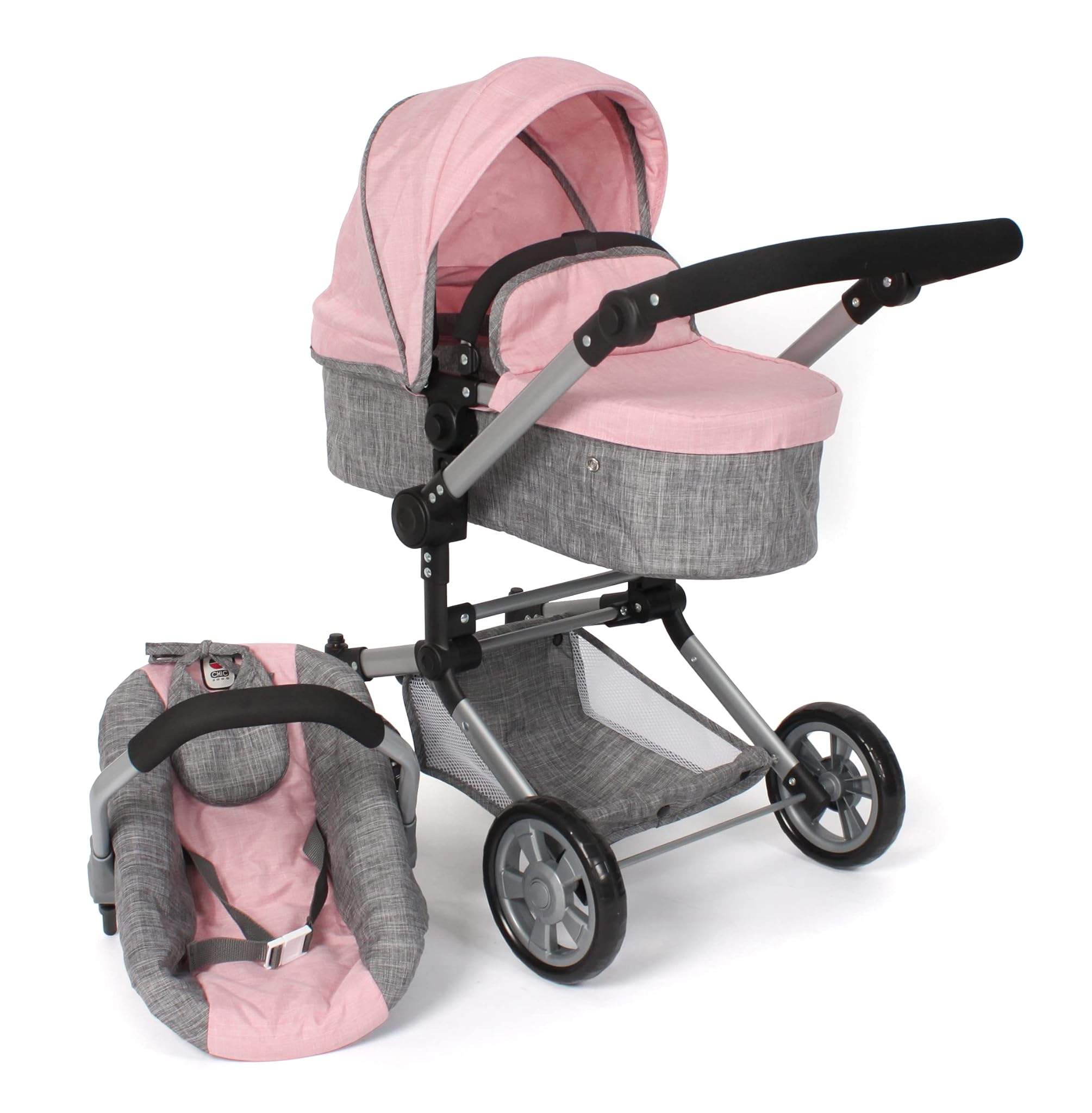 Bayer Chic 2000 - Passeggino per Bambole Linus 3 in 1