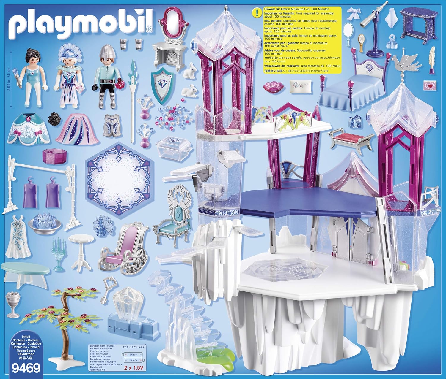 Playmobil Magic 9469 - Palazzo di Cristallo Luminoso - immagine 8