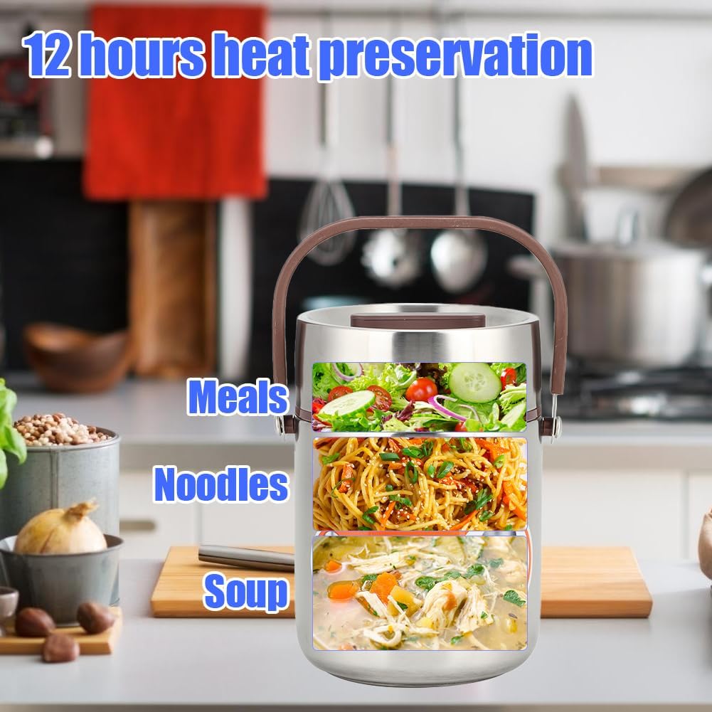 Contenitore Termico per Cibi e Bevande Caldi 1.6L - immagine 4