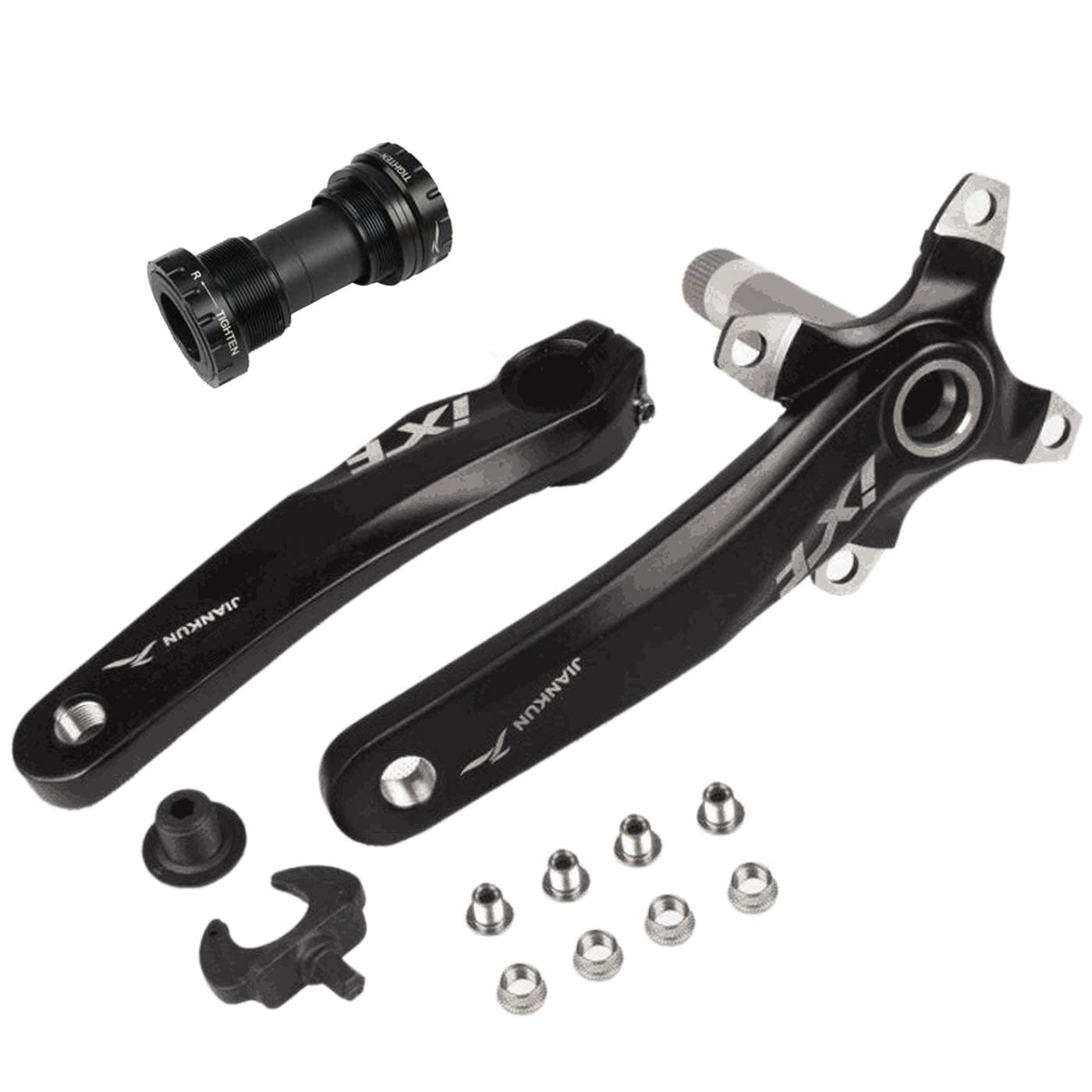 Plattbk Pedivelle MTB Guarnitura 170mm