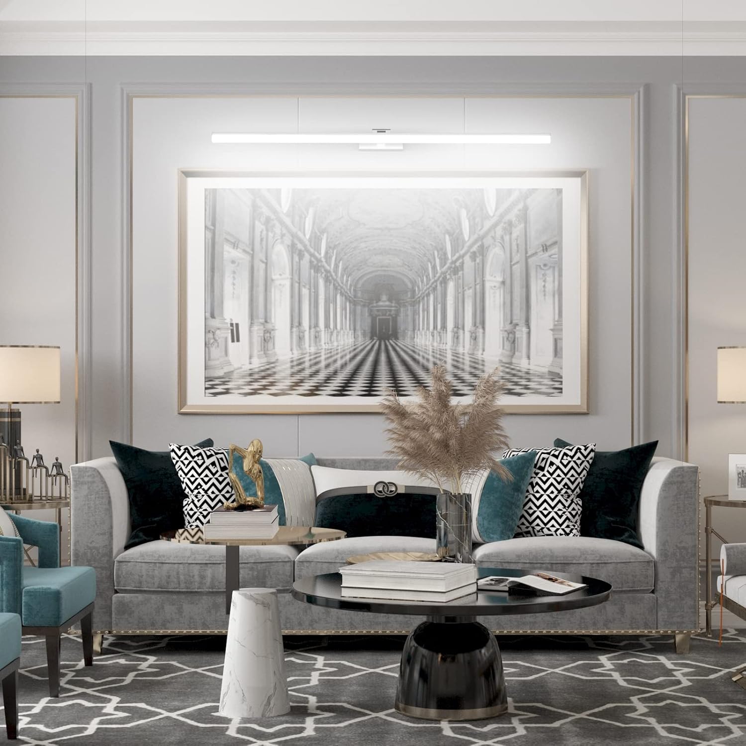 Klighten Lampada Specchio Bagno LED 32W 120CM - immagine 7