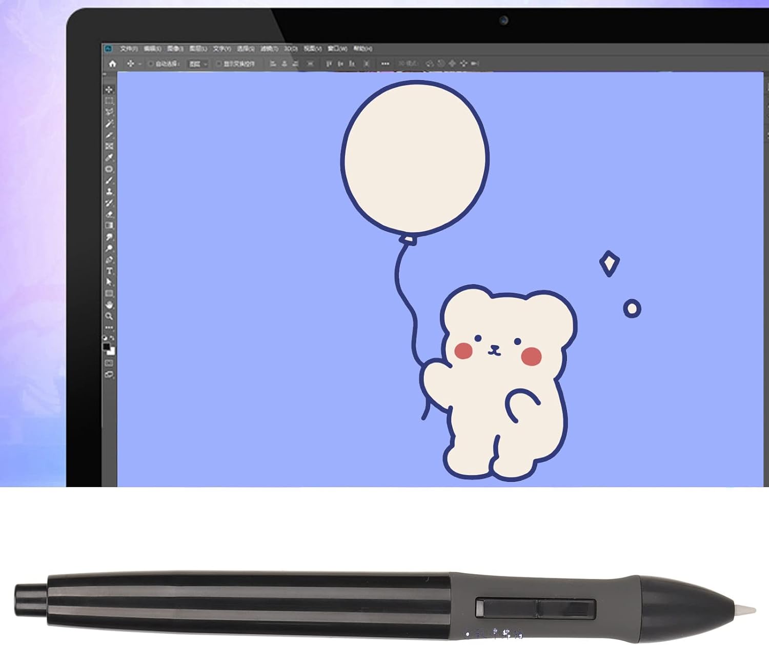 Annadue PEN68D Penna Stilo Digitale 8192 Livelli, Nero - immagine 8