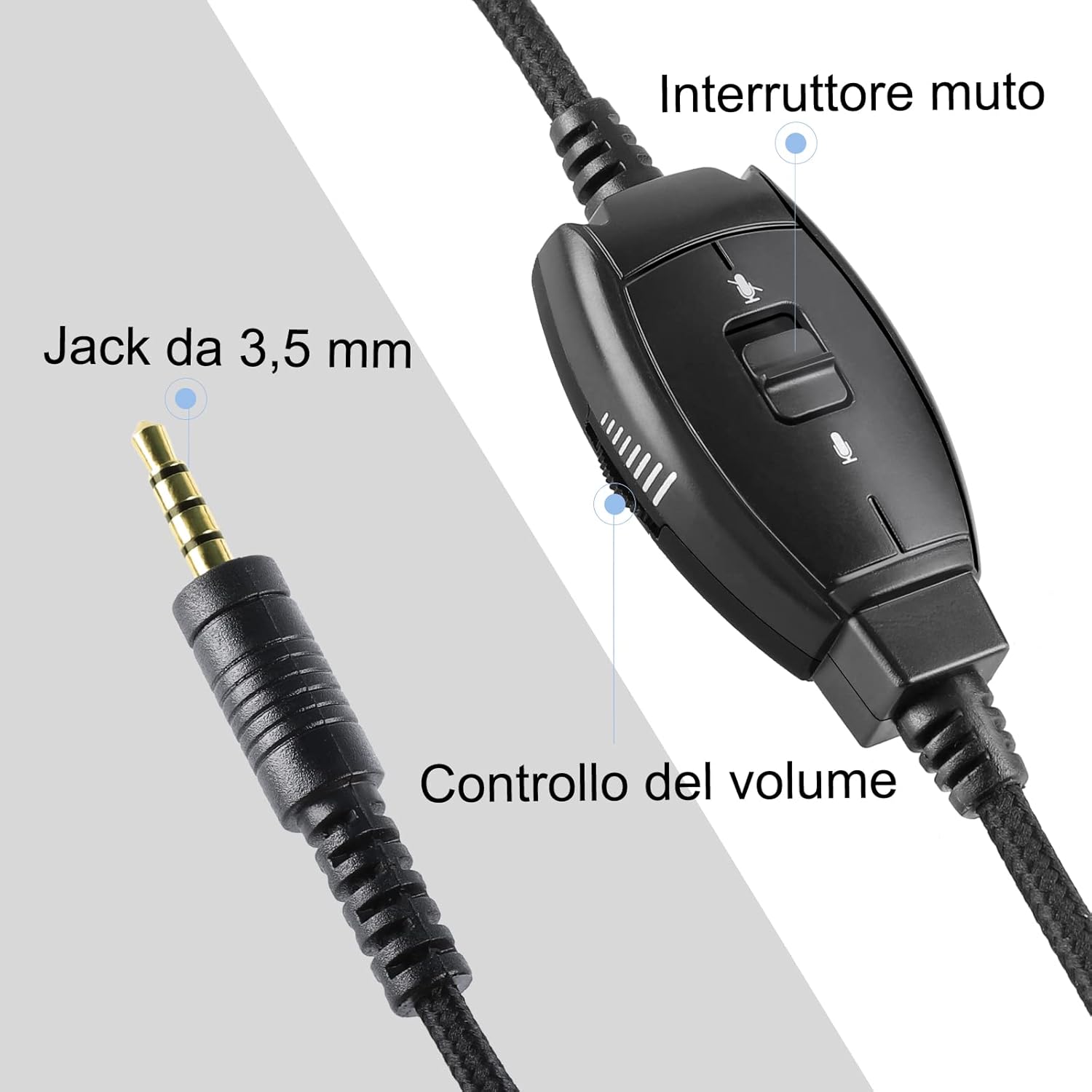Eksa H12 - Cuffie con Microfono per PC - immagine 2