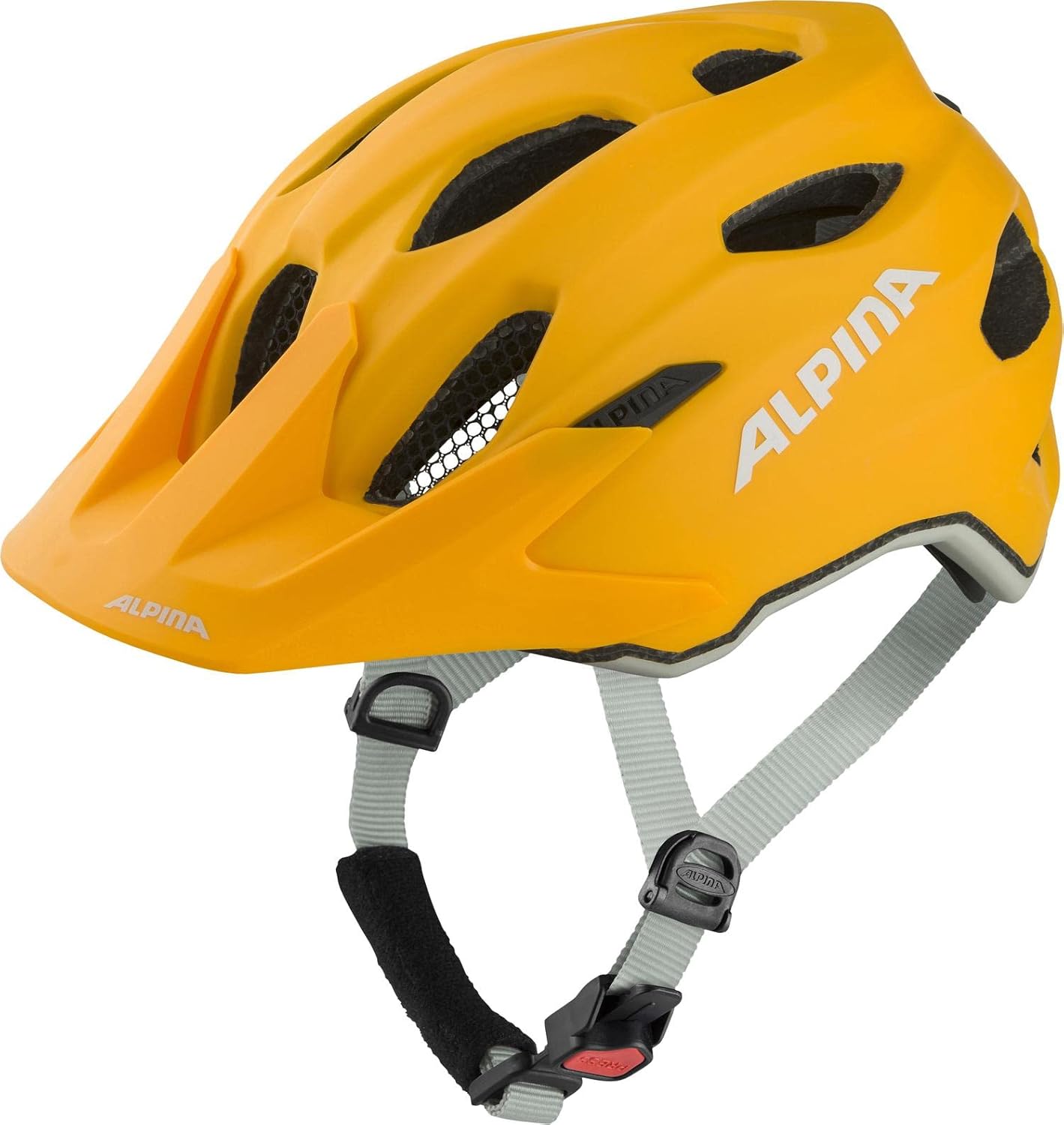 ALPINA Carapax JR Helm 2023 Burned Yellow Matt - immagine 1