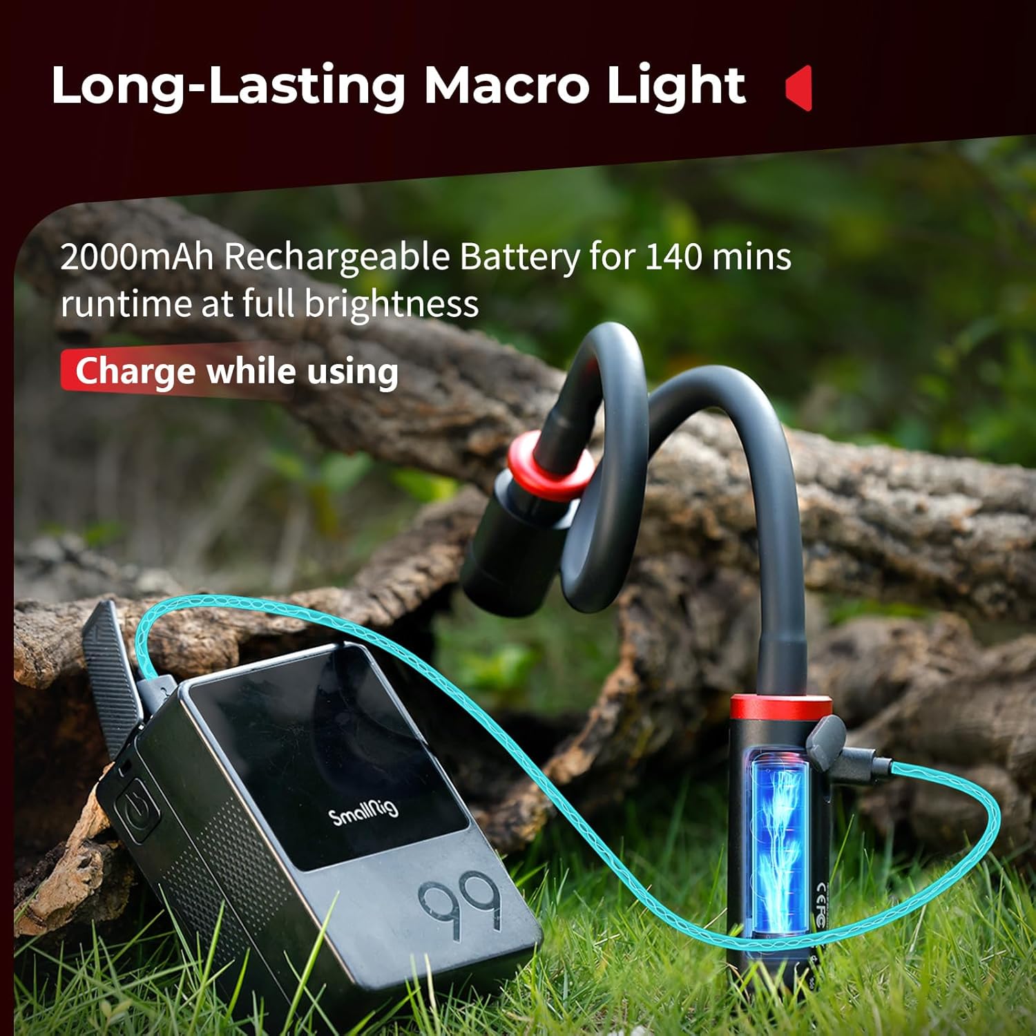 Smallrig RM 03 Luce LED Macrofotografia IP54 - immagine 7