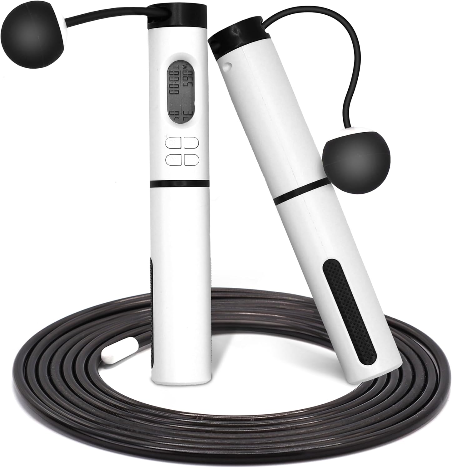 Corda Per Saltare Professionale Regolabile con Filo Acciaio - immagine 1