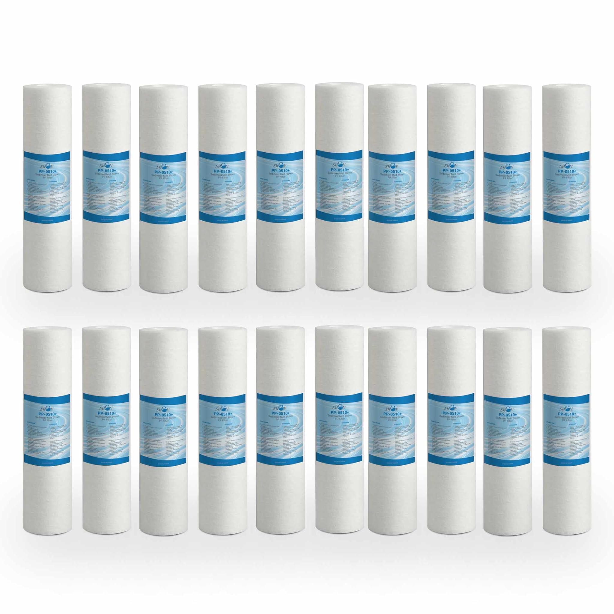 Filtro Sedimenti 10 Pollici 5 Micron (20 pezzi)