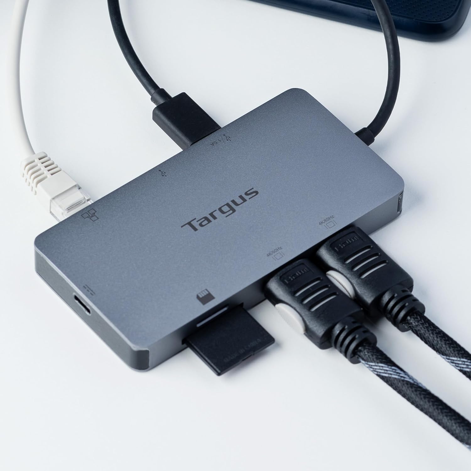 Targus Docking Station USB-C Dual HDMI 4K, Grigio - immagine 4
