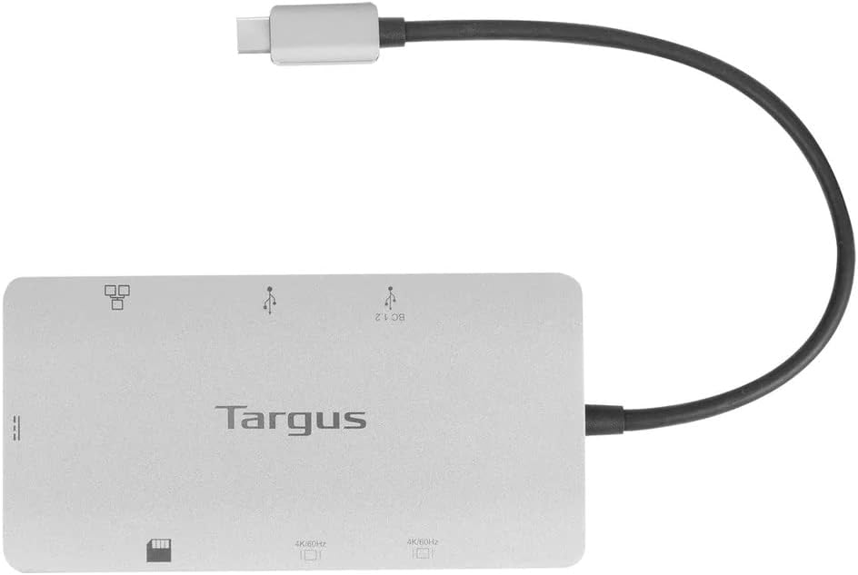Targus Docking Station USB-C Dual HDMI 4K, Grigio - immagine 8