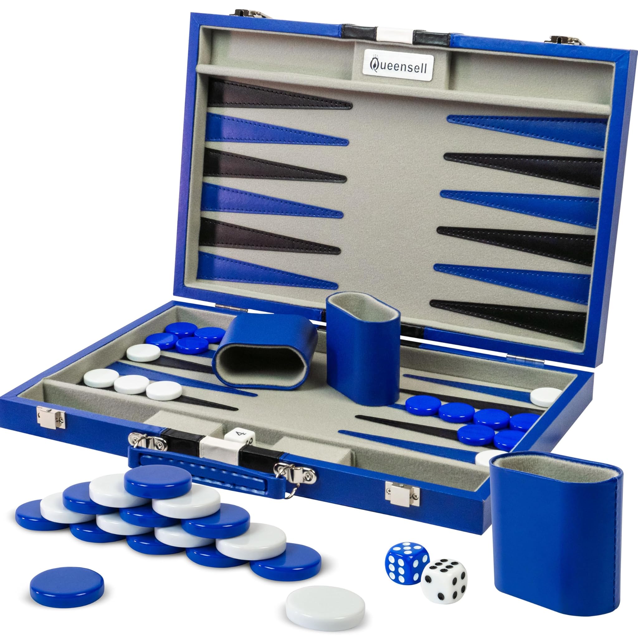 Set Backgammon per Adulti - Blue Edition
