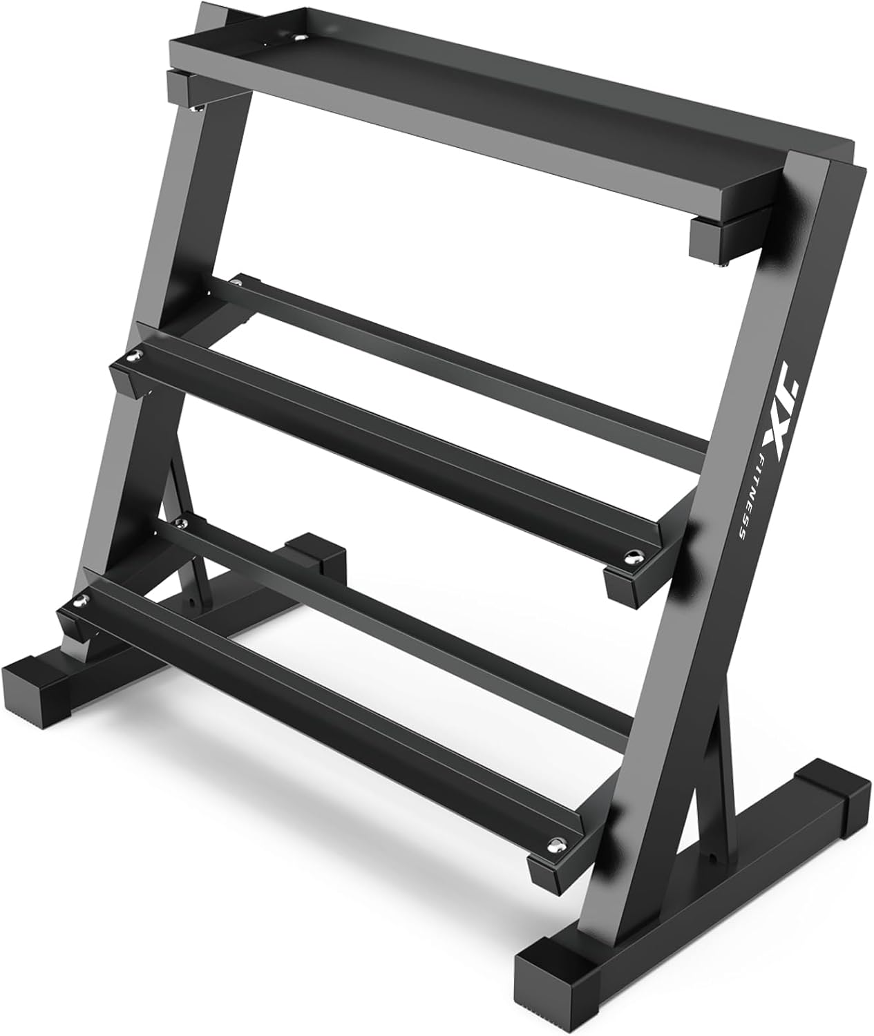 Jx Fitness Scaffale per Manubri 3 Ripiani - immagine 1